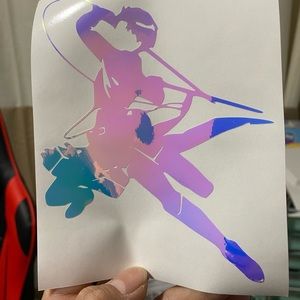Attack on titans decal sticker for car